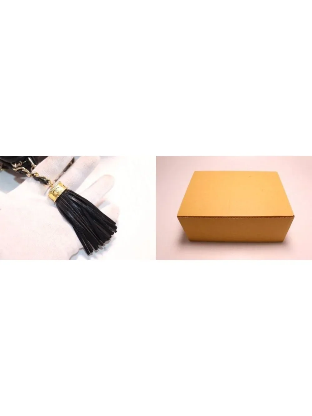 Chanel Lambskin Quilted Chain Shoulder Bag